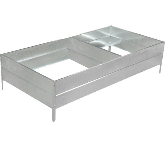 Изображение товара Оцинкованная грядка Greengo 390x100x34 см 3185420