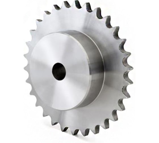 Изображение товара Звездочка ISKRA нерж. со ступицей под расточку для цепи 08B-1, Z=14, 1/2x5/16, PS09x14