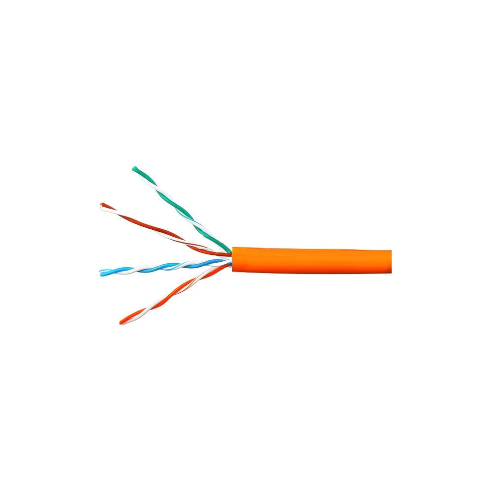 Изображение товара Кабель Cablexpert UTP-LSZH 4x2x0.51 категория 5е 305м оранжевый