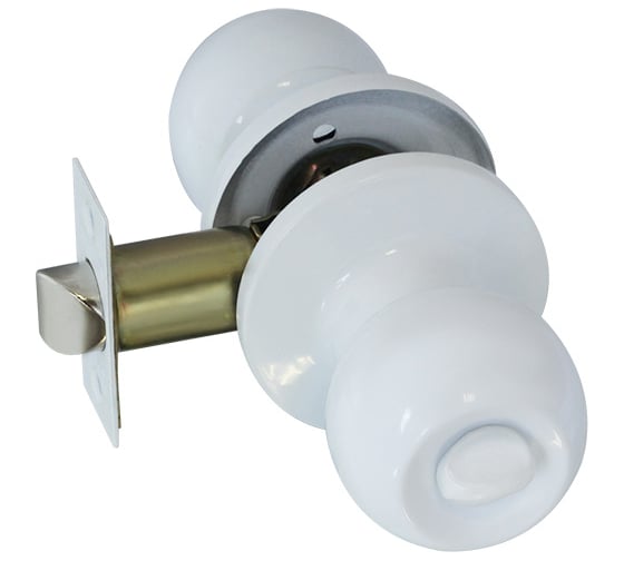 Изображение товара Межкомнатная защелка НОРА-М ЕСО бел. ЗШ-03-Э фикс. 5316