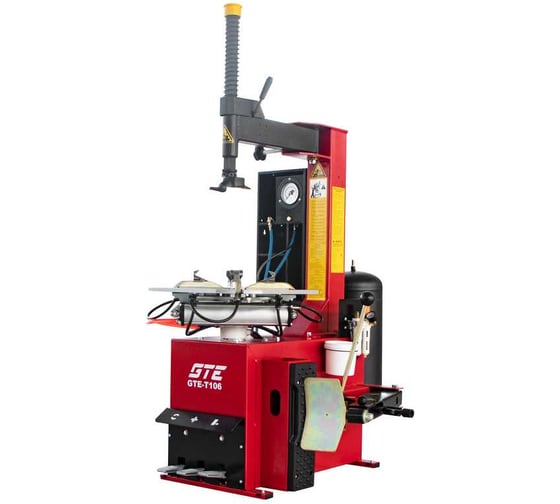 Изображение товара Шиномонтажный полуавтоматический станок GTE 380В (12" - 24") взрывная накачка GTE-T106