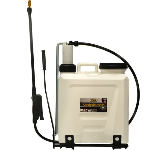 Изображение товара Профессиональный ранцевый помповый опрыскиватель VOLPI ORIGINALE Volpitech 12 л VT12