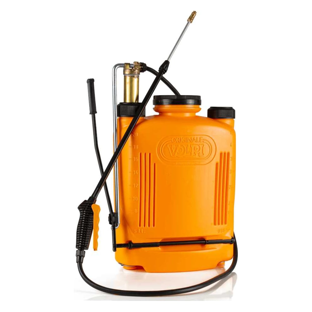 Изображение товара Ранцевый помповый опрыскиватель VOLPI ORIGINALE Record 20 л латунный насос