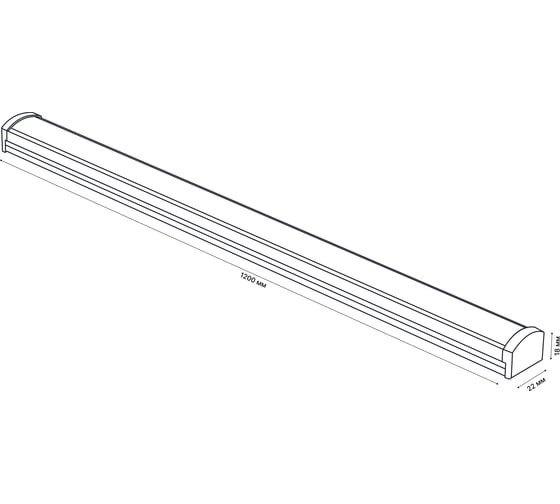 Изображение товара Светильник Volpe ULI-Q951 18W/4000K IP20 BLACK UL-00012403