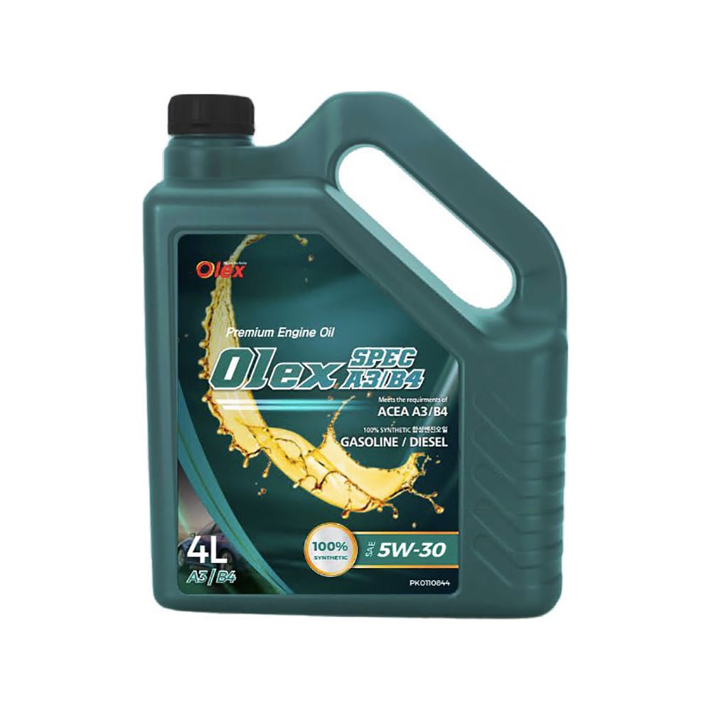 Изображение товара Моторное масло OLEX 5W-30 синтетика 4л SPEC A3/B4 для легковых и грузовых автомобилей