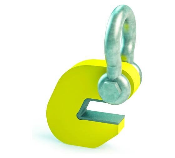 Изображение товара Торцевой захват с полиуретановой накладкой TOR ZT-10 1,6/3,2 1009764