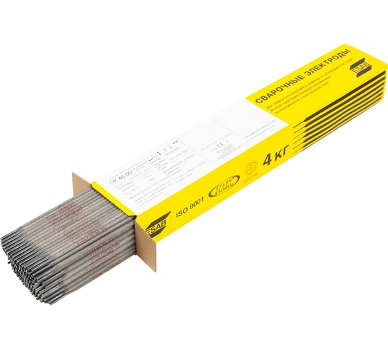 Изображение товара Электроды сварочные OK 46.00 (2.5х350 мм; 4 кг) ESAB 4600253WB0