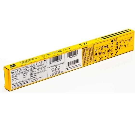 Изображение товара Электроды сварочные OK 46.00 (3.0х350 мм; 1 кг) ESAB 4600303WZ0