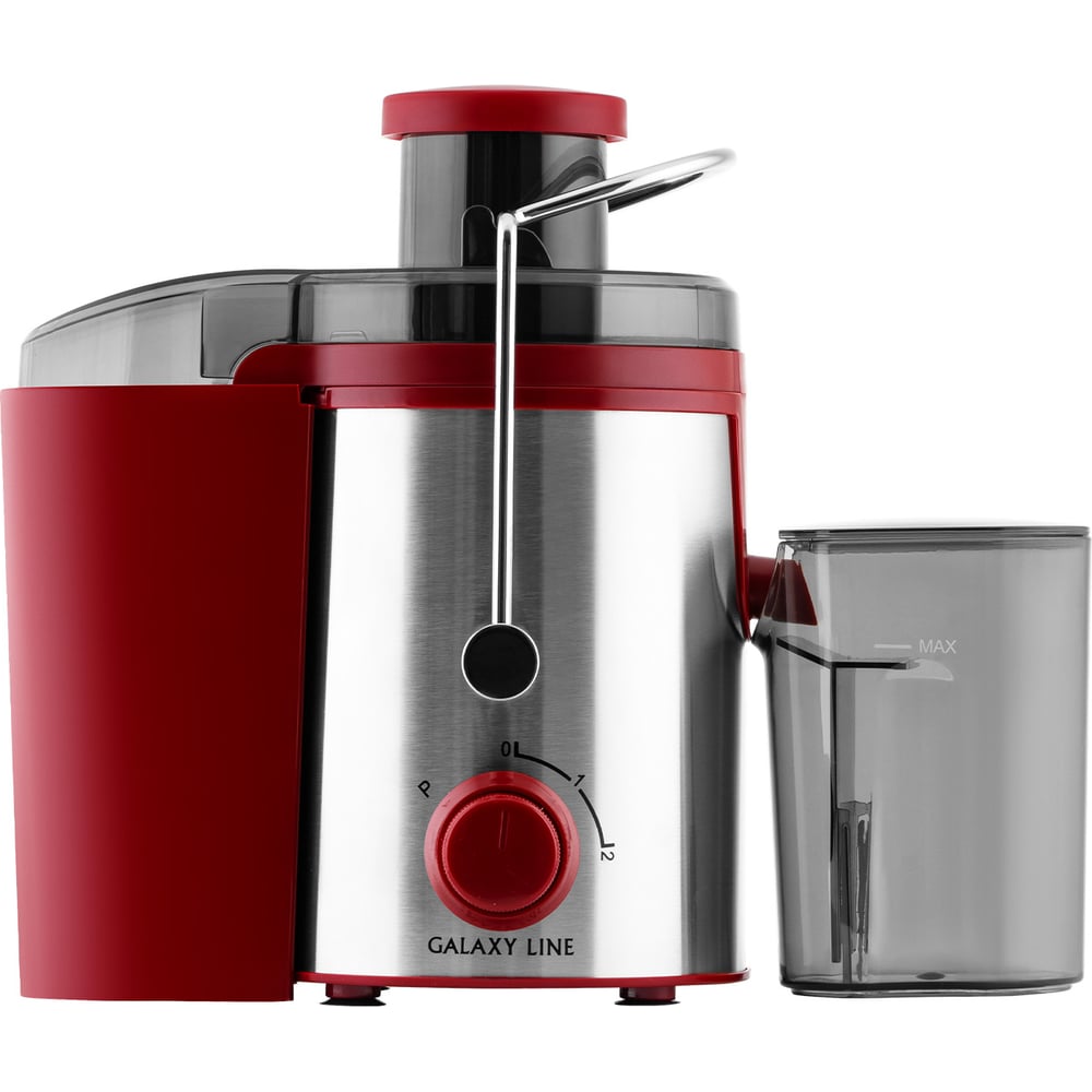 Изображение товара Соковыжималка Galaxy LINE GL 0816 центробежная мощность 850 Вт красная