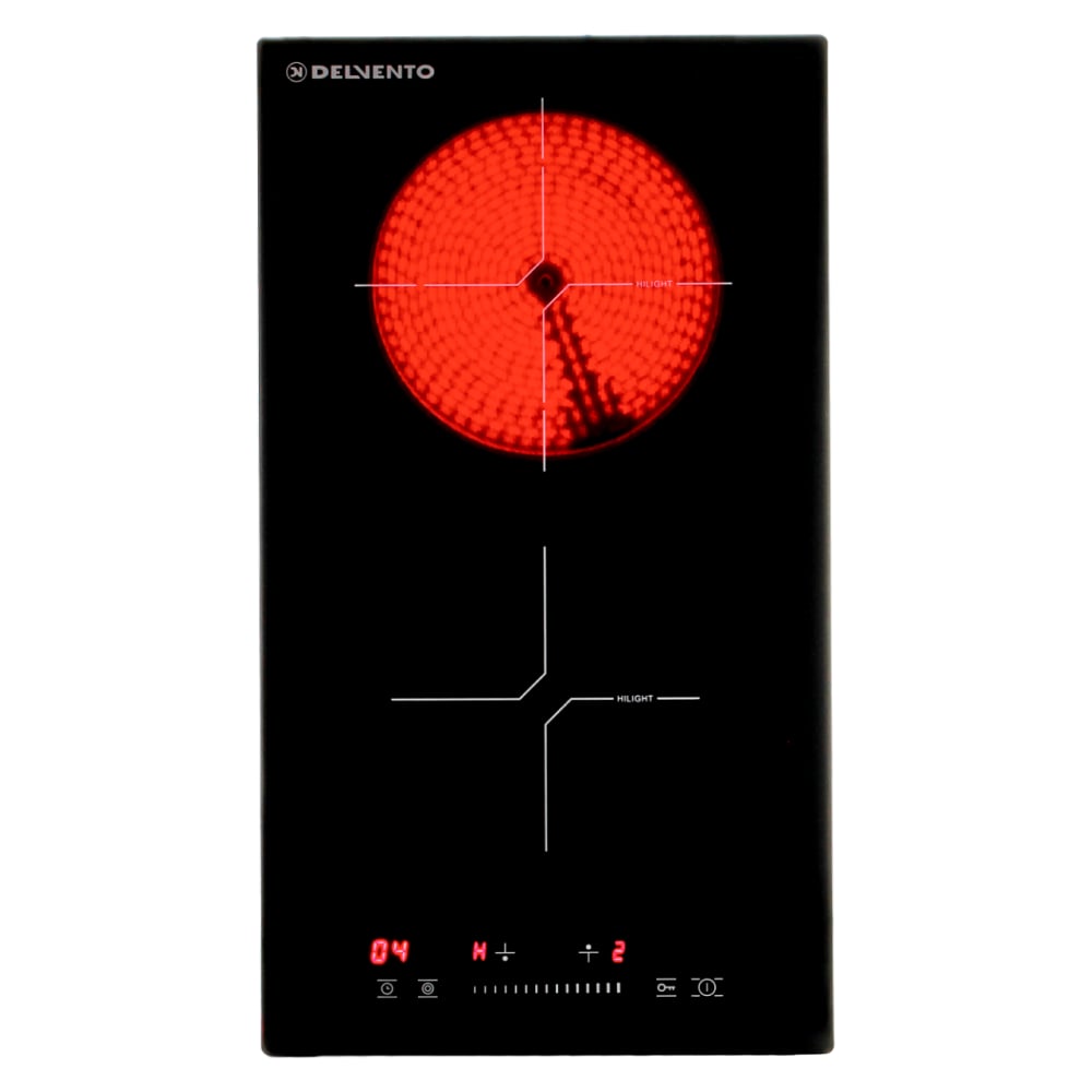 Изображение товара Встраиваемая электропанель Delvento 30 см V30D28S120 с сенсорным управлением