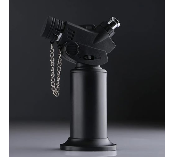 Изображение товара Газовая горелка СИМАЛЕНД чёрная, 5x7х11.5 см 2598157