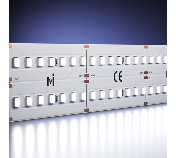 Изображение товара Светодиодная лента MAYTONI Ultra 24В 2835 30Вт/м 6000К 2,5м IP 20 201119