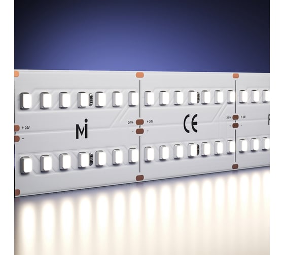 Изображение товара Светодиодная лента MAYTONI Ultra 24В 2835 30Вт/м 4000К 2,5м IP 20 201118