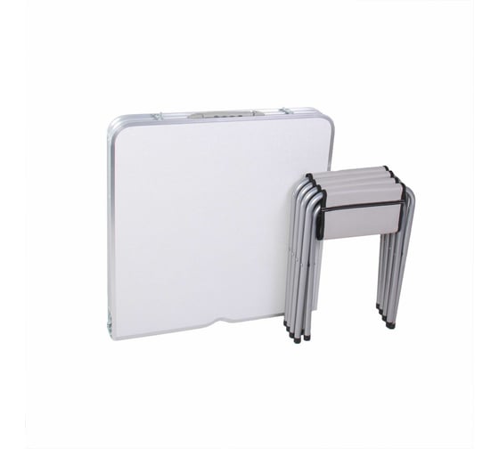 Изображение товара Набор мебели Maclay, 4 стула, туристической стол, до 80 кг 134181