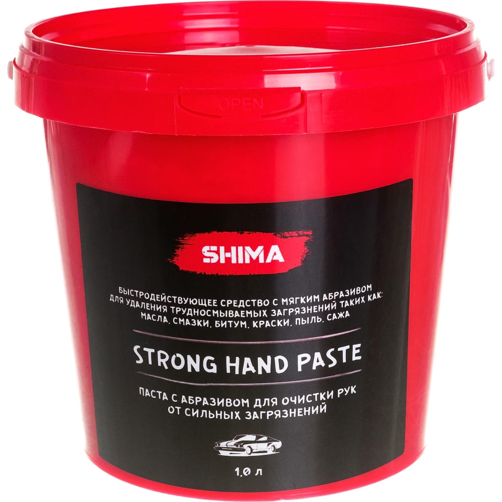 Паста для очистки рук SHIMA паста чистящая для рук от сложных загрязнений sanfix паста 450 мл