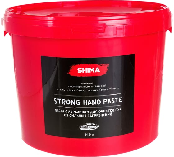 Изображение товара Паста для очистки рук с абразивом SHIMA DETAILER STRONG HAND PASTE 11 л 4603740920445 4610326361288
