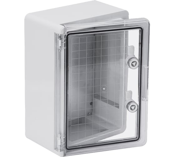 Изображение товара Корпус IEK ЩМПп пластиковый, 350х250х150мм, прозрачная дверь, УХЛ1, IP65 MKP92-N-352515-65