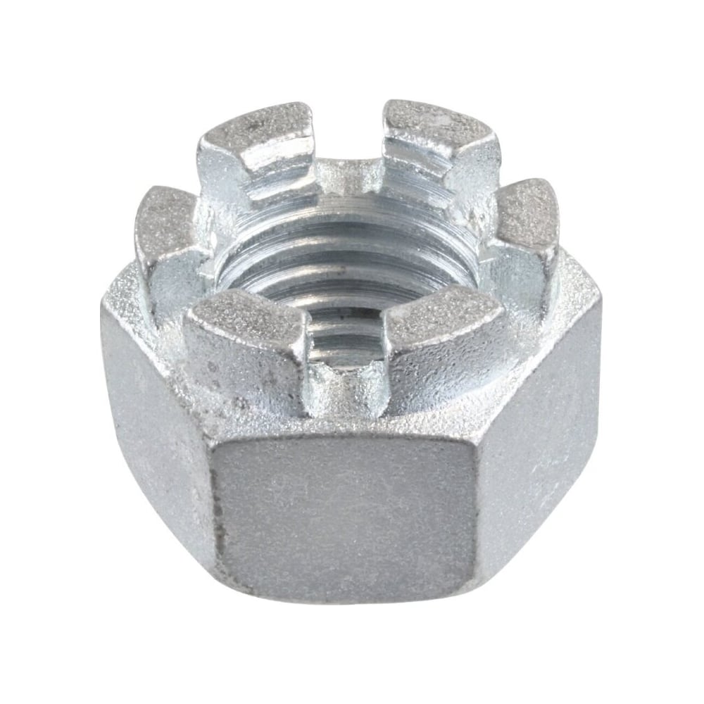 Изображение товара Гайка ОПМ DIN 935 М18x1,5 8 zn 10 шт. крепежный элемент для промышленности