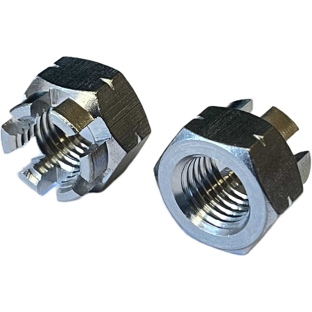 Изображение товара Гайка ОПМ DIN 935 М16 А2 50 шт. нержавеющая сталь для крепежных соединений