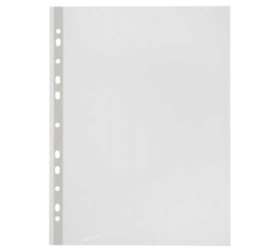 Изображение товара Папка Attache файл-вкладыш А4 35 мкм, рифленые, 100 шт в упаковке 1082130