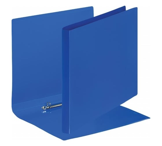 Изображение товара Папка 40 шт в упаковке Attache Economy на двух кольцах 20 мм синяя 926648