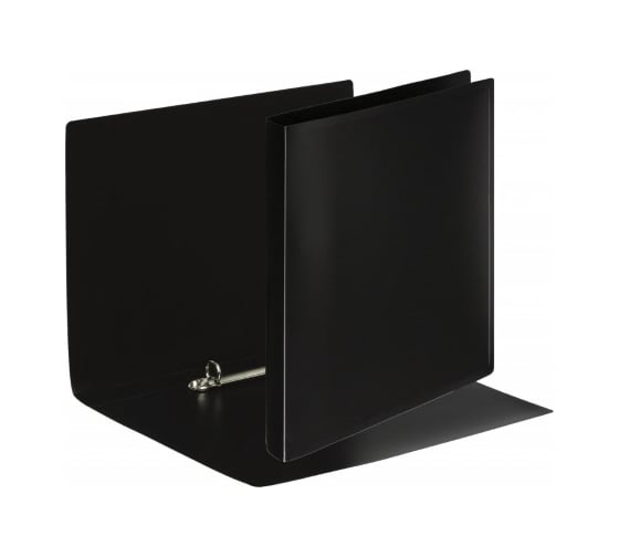 Изображение товара Пластиковая папка 40 шт в упаковке Attache Economy на двух кольцах 16/25 мм А4 черная 798546