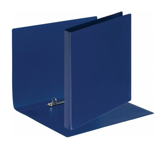 Изображение товара Пластиковая папка 40 шт в упаковке Attache Economy на двух кольцах 16/25 мм А4 синяя 798545