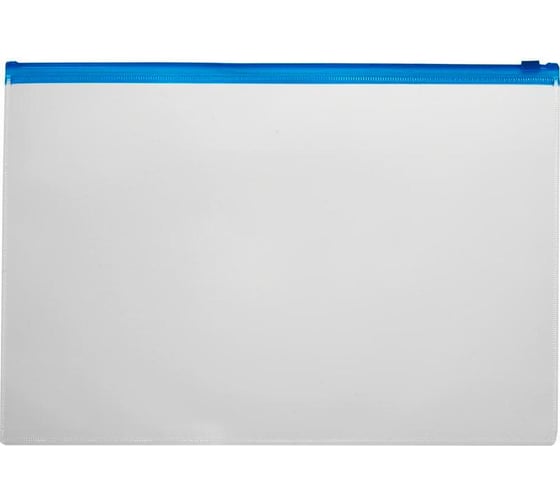 Изображение товара Папка-конверт Attache Economy Элементари на молнии А5 PP 0,16 мм, 3 шт в упаковке 1146390