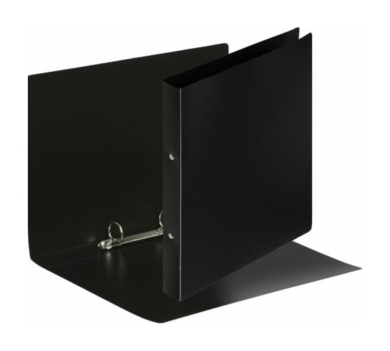Изображение товара Пластиковая папка 30 шт в упаковке Attache на двух кольцах 25/32 мм А4 черная F502/045 112300