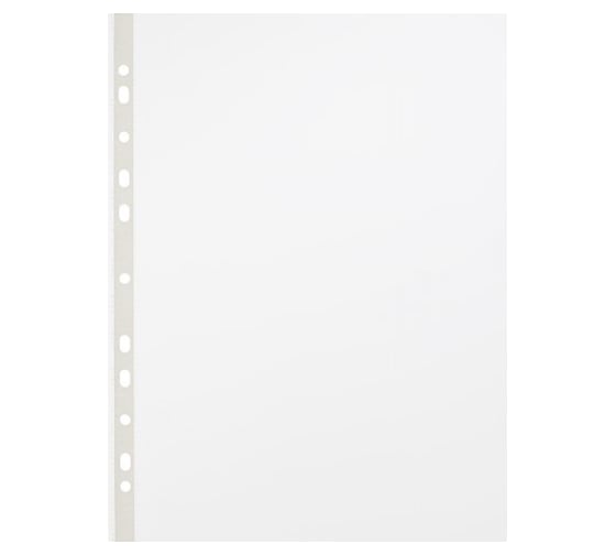 Изображение товара Перфорированная папка-файл Attache Элементари А4 100 шт, гладкая 0,030 мм 916413