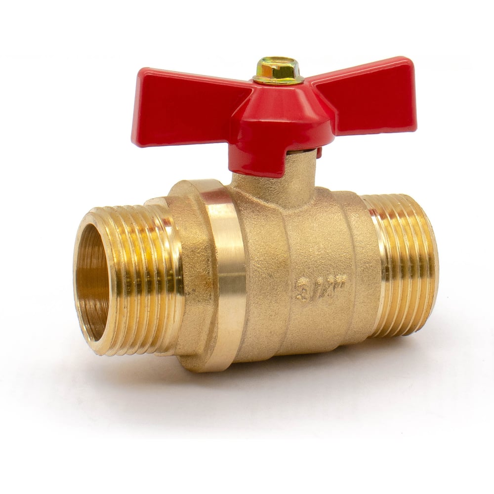 Изображение товара Кран шаровой Doron 1/2" бабочка полнопроходной из латуни для водоснабжения