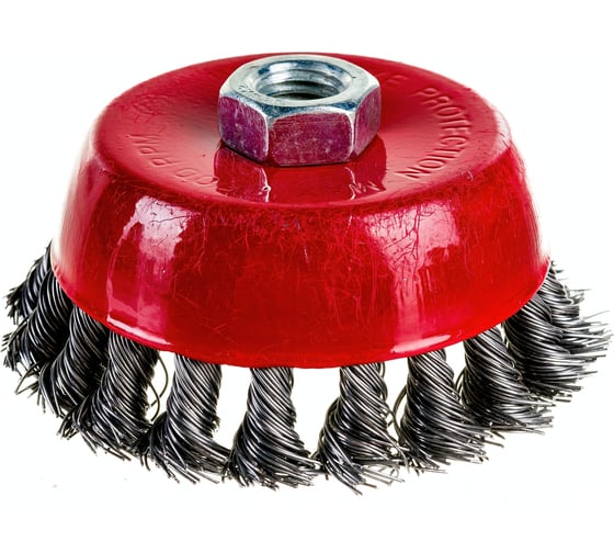 Изображение товара Кордщетка чашечная Профессионал для УШМ витая жесткая 100 мм 5151848