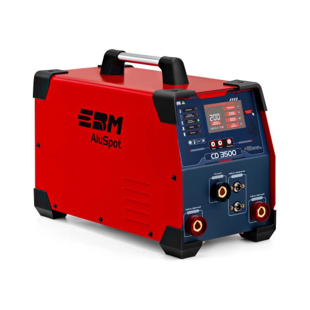 Изображение товара Аппарат для приварки шпилек ЕВМ CD3500 144 мФ, 1-3 мс, 40 шт/мин