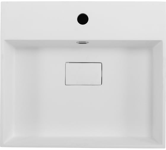 Изображение товара Раковина из искусственного мрамора Cezares Bianco, 51x45x11.5 см 50262