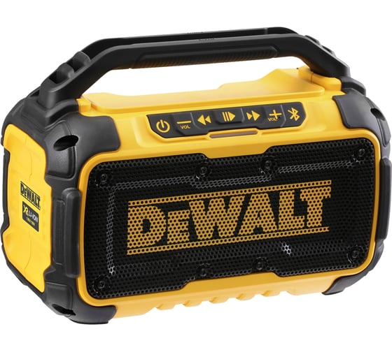 Изображение товара Портативная аккумуляторная аудиосистема Dewalt 18 В, 20 Вт, без АКБ и ЗУ, DCR011 DCR011-XJ