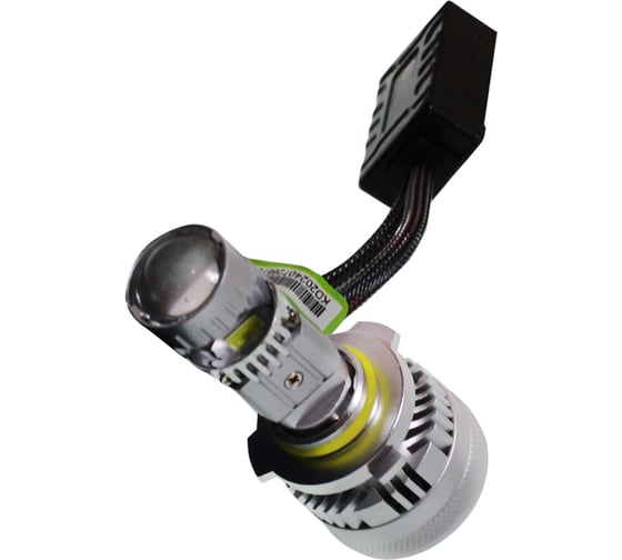 Изображение товара Светодиодная лампа головного света Nord-Yada НB3 12-48V 40W 4000Lm 6000K мини линза Canbus TM NordYada 909669