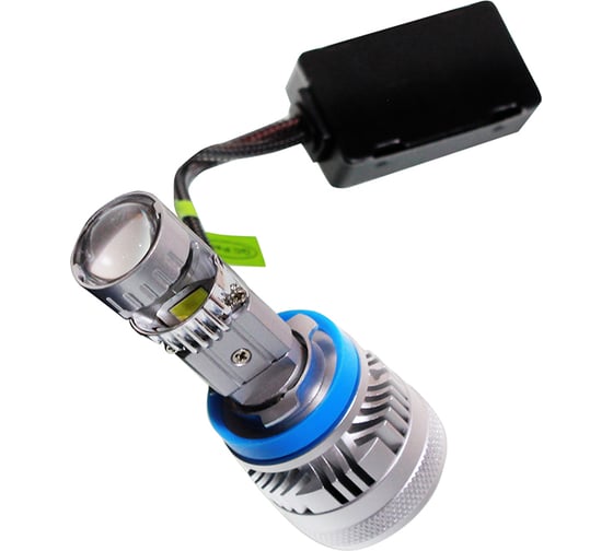 Изображение товара Светодиодная лампа головного света Nord-Yada Canbus Н11 12-48V 40W 4000Lm 6000K мини линза 909668