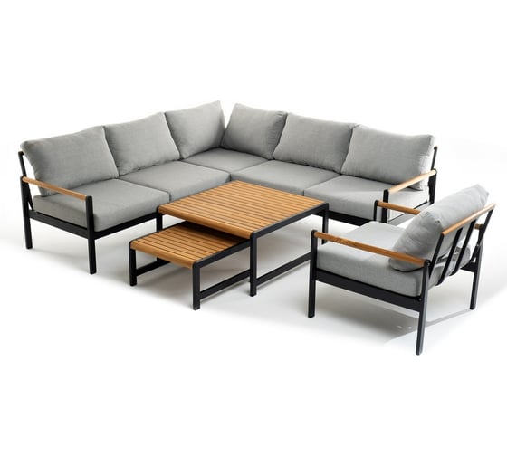 Изображение товара Лаунж зона из алюминия Joygarden MAYA темно-серый графит 41100/41101/41102/41104/41105