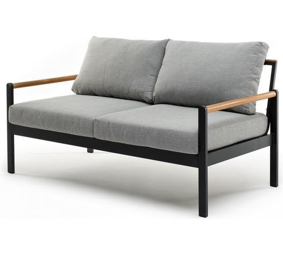 Изображение товара Диван из алюминия Joygarden MAYA 2-х местный темный графит 41106