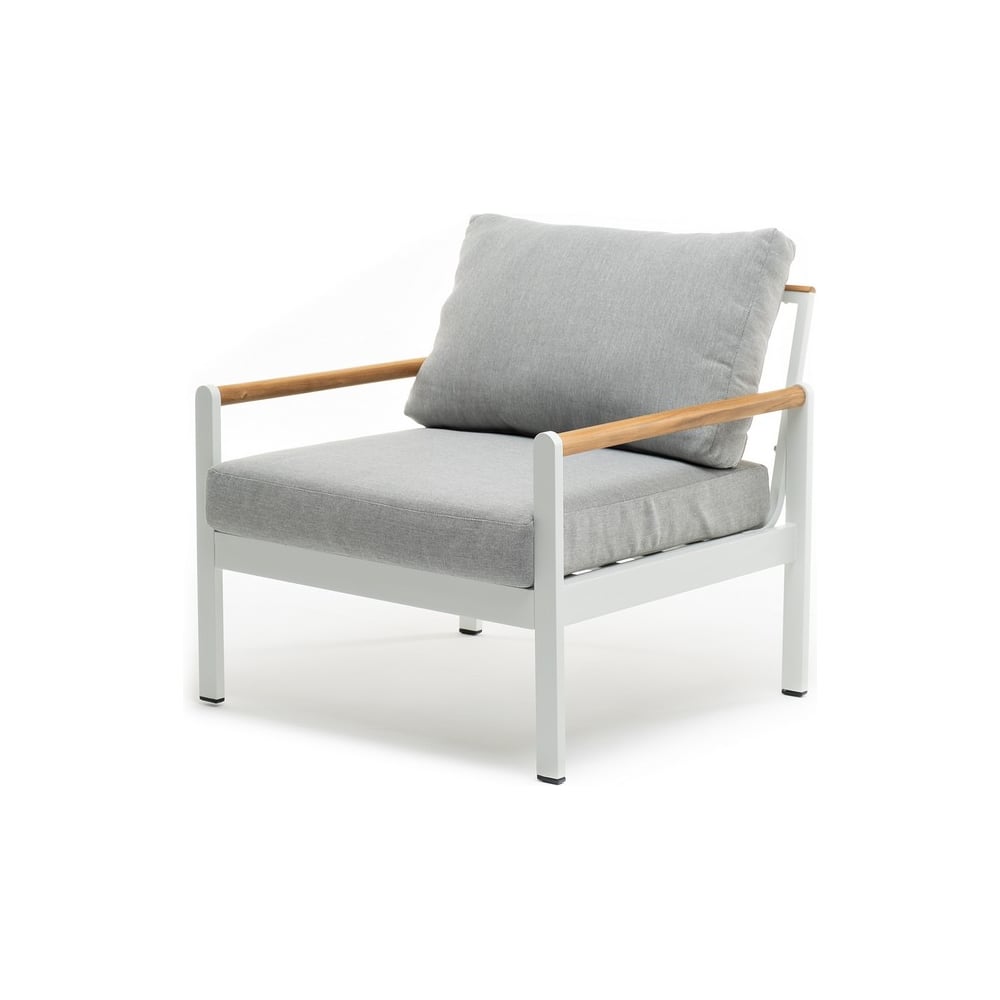 Изображение товара Кресло из алюминия Joygarden MAYA 42103 белое для улицы и интерьера