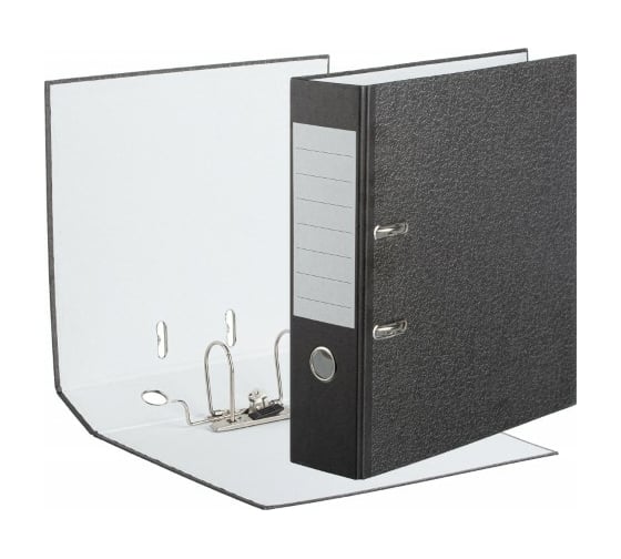 Изображение товара Папка-регистратор Attache 80 мм, черный мрамор, без уголка 1203748