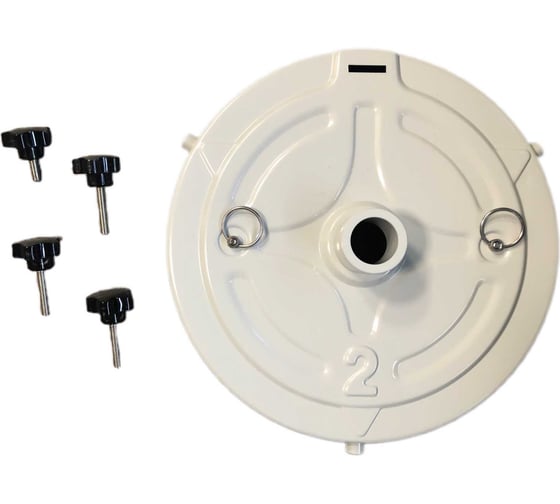 Изображение товара Крышка для бочки WIEDERKRAFT 16-30 кг, для нагнетателя смазки WDK-89860 X001606 60910310