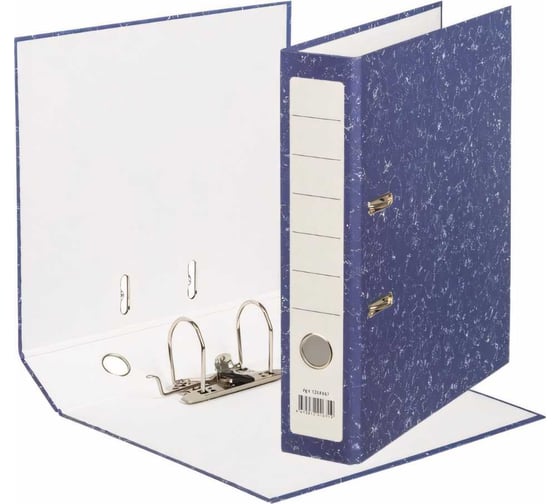 Изображение товара Папка-регистратор Attache Economy без металлического уголка бюджет 75 мм, синяя 1204347