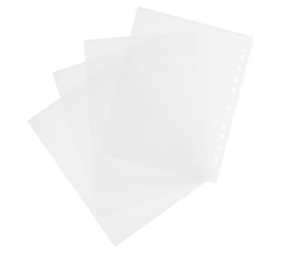 Изображение товара Папка-уголок Attache Selection с перфорацией А4, 180 мкм, 10 шт в упаковке 478274