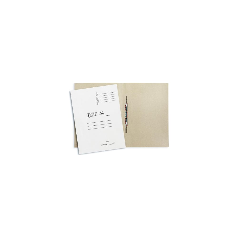 Немелованная папка-скоросшиватель Attache картон ной немелованный а4 8 л 8 цв