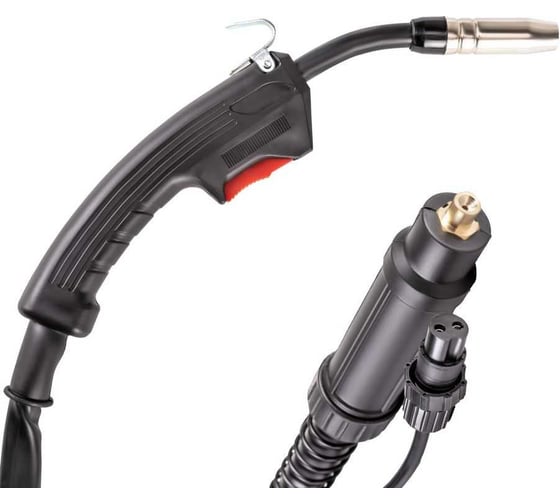 Изображение товара Горелка сварочная Инсвартех MIG 14АК для порошковой проволоки, без клапана, 2.8м IST0105