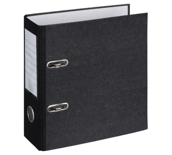 Изображение товара Вертикальная папка-регистратор Attache формат A5, 75 мм, мрамор 727901