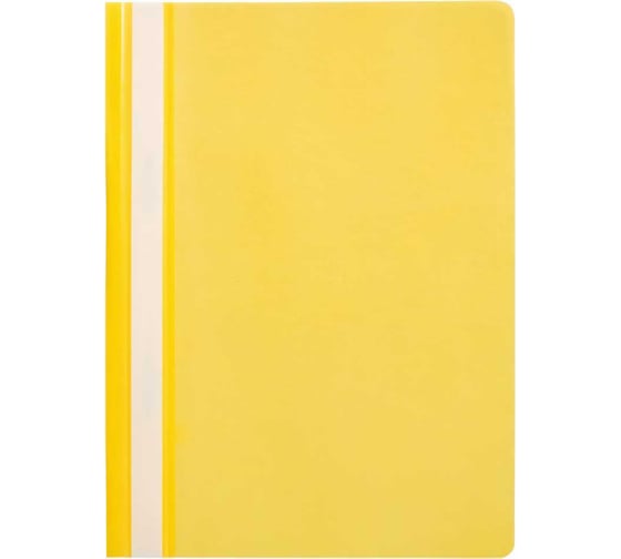 Изображение товара Папка-скоросшиватель Attache Economy 100/110 A4 желтый 10 шт в упаковке 875570