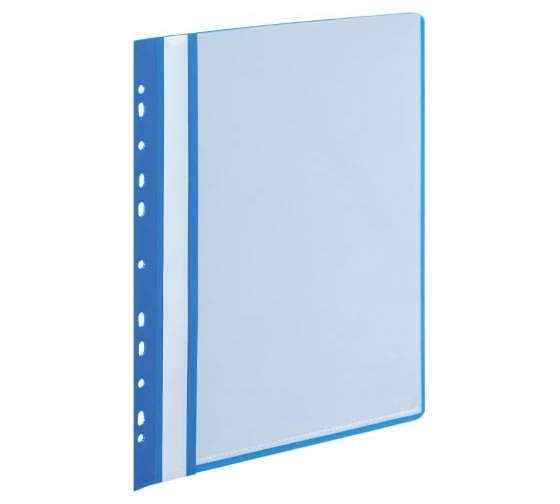 Изображение товара Папка файлов 10 шт в упаковке Attache Economy 10 с перфорацией синяя 03 файлы 745359