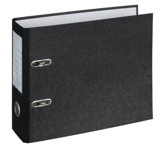 Изображение товара Горизонтальная папка-регистратор Attache формат A5, 75 мм, мрамор 727900